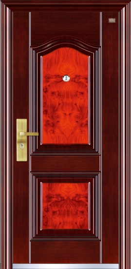 Steel security doors
