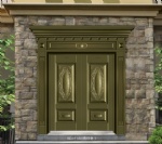 Imitation Copper Doors